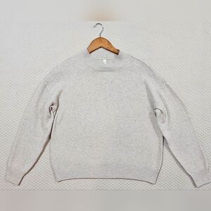 STYLUS Women's Cream Or Oatmeal Color Knit‎ Cardigan Sweater Size S